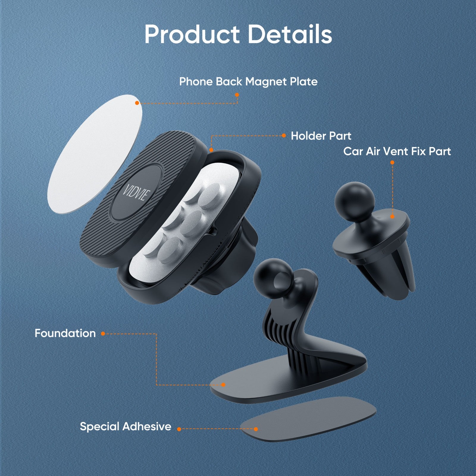 HC1511 Detachable Car Mount HC1511 Detachable Car Mount